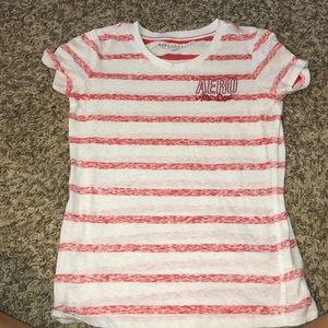 Red and white Aeropostale shirt!